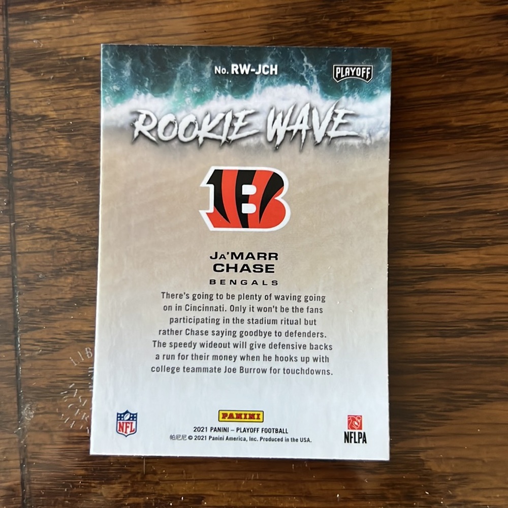 JaMarr Chase Rookie Wave - Picture 2 of 2